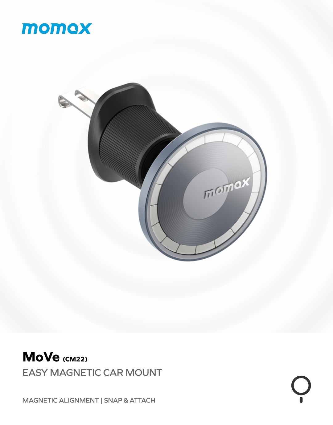 MoVe Easy Magnetic Car Mount CM22