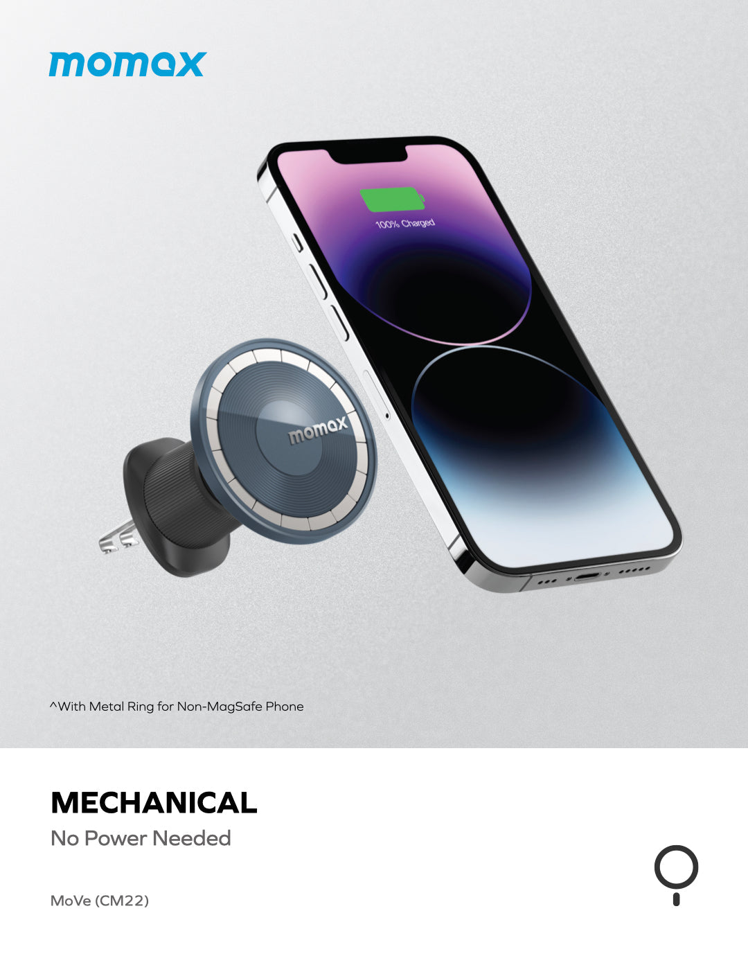 MoVe Easy Magnetic Car Mount CM22