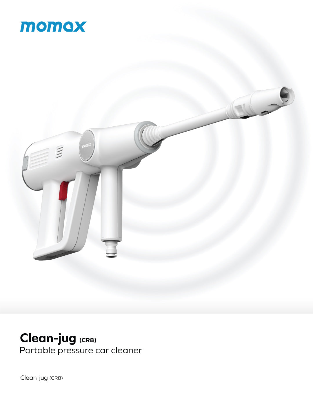 Clean-Jug Portable Pressure Car Cleaner CR8