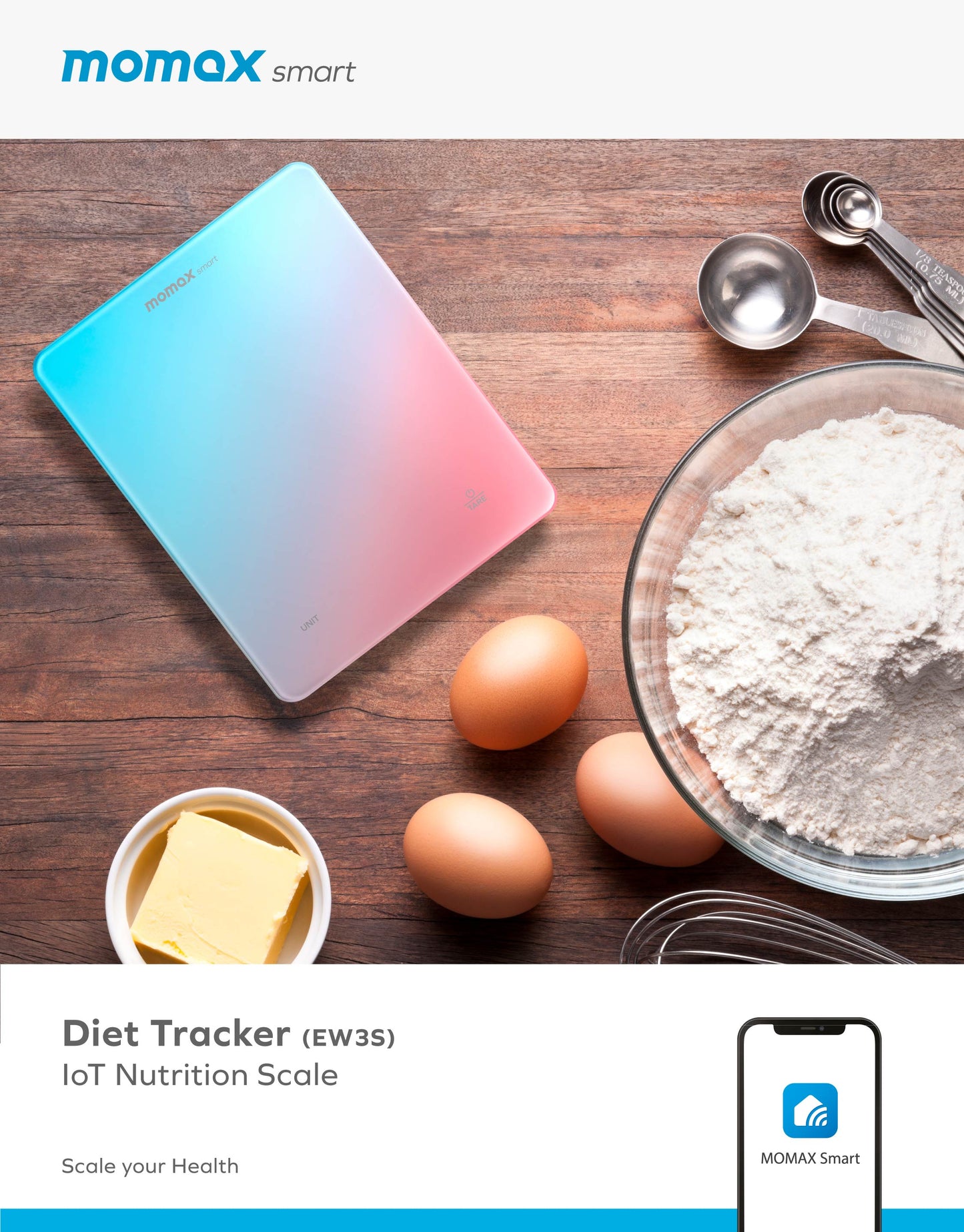 Diet Tracker IoT Nutrition Scale EW3S