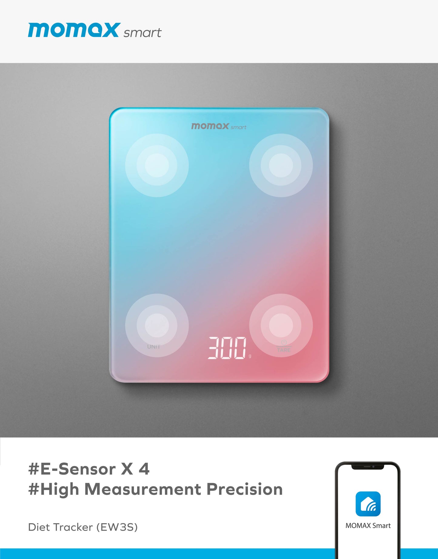 Diet Tracker IoT Nutrition Scale EW3S