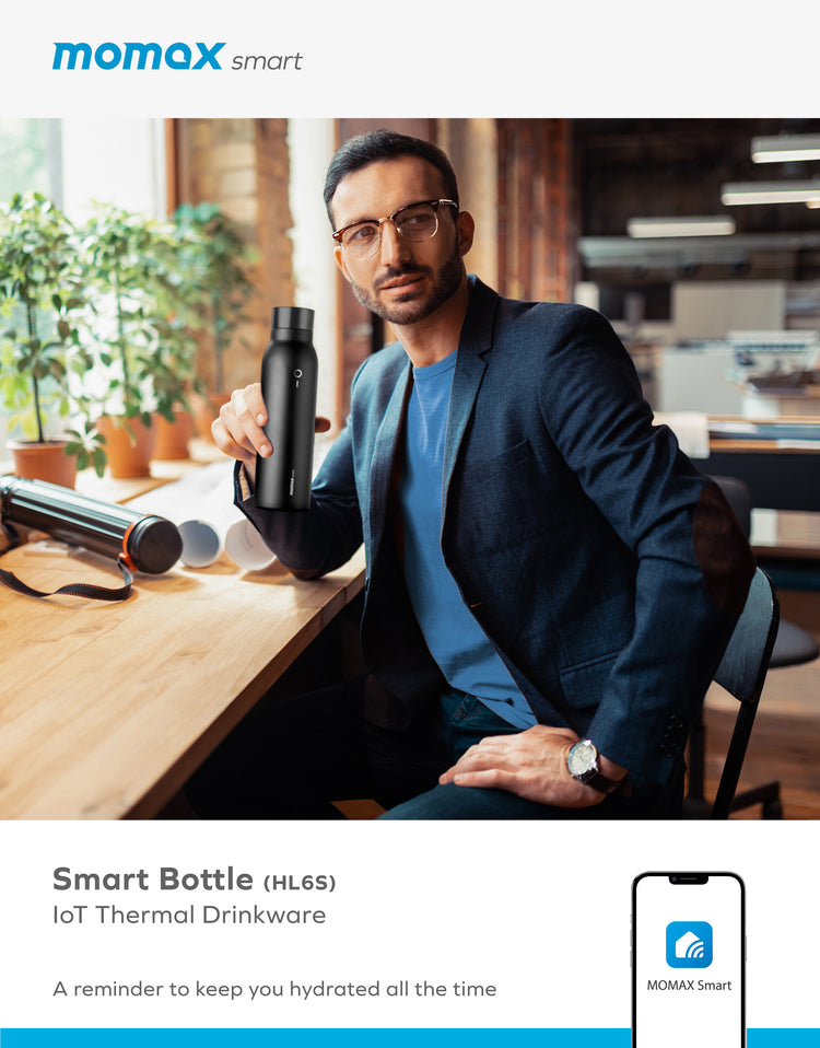 Smart Bottle IoT Thermal Drinkware HL6S