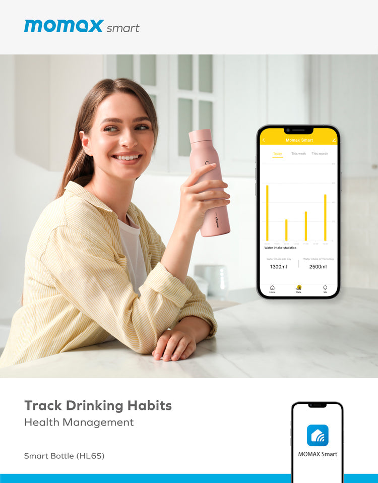 Smart Bottle IoT Thermal Drinkware HL6S