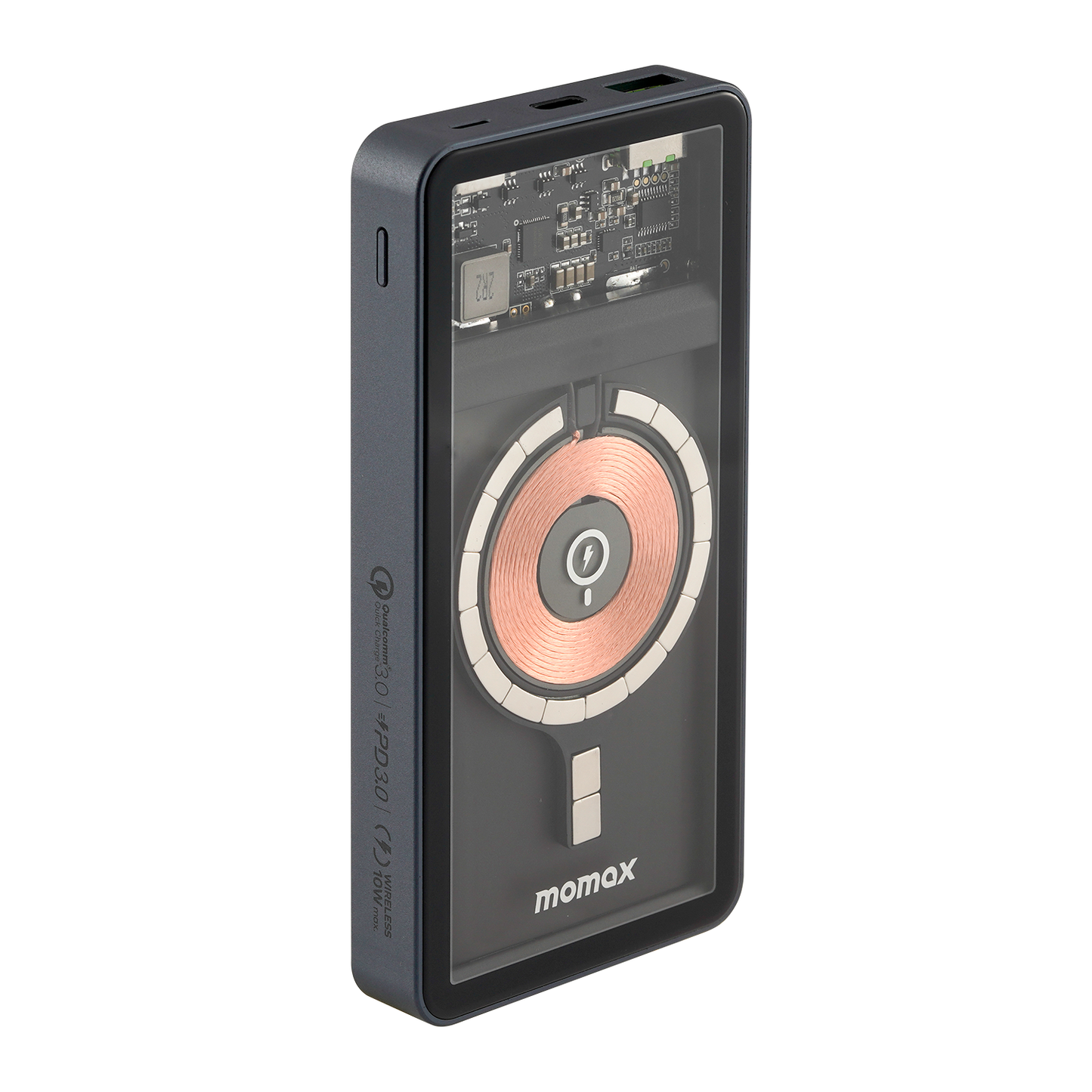 Q.Mag Power + Magnetic Wireless Battery Pack 10000mAh IP100MFI