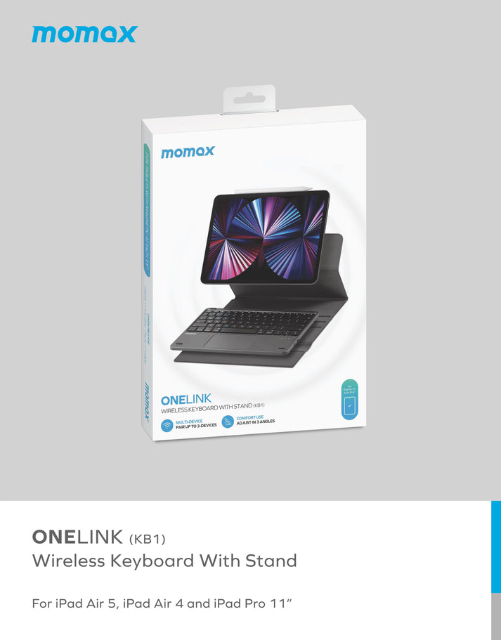 ONELINK Wireless Keyboard with Stand KB1E