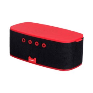 Q.Zonic Wireless Charging Bluetooth Speaker QS1 - Red