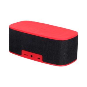 Q.Zonic Wireless Charging Bluetooth Speaker QS1 - Red