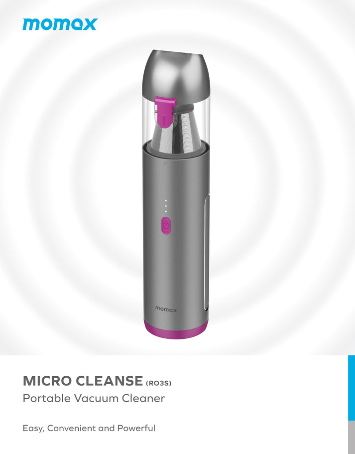 Micro Cleanse Cordless Vacuum Cleaner RO3E