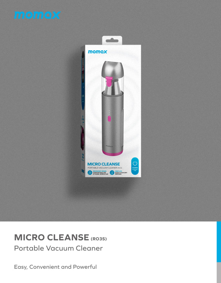 Micro Cleanse Cordless Vacuum Cleaner RO3E