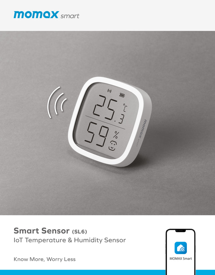 Smart Temperature & Humidity Sensor IoT Temperature & Humidity Sensor SL6S