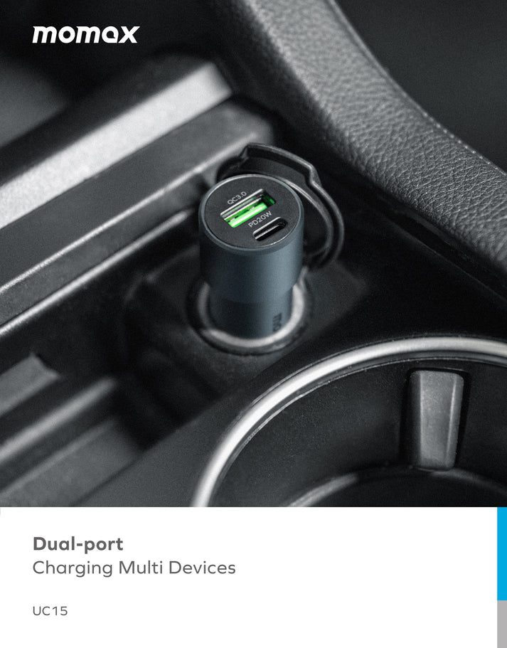 38W Dual-port Car Charger UC15