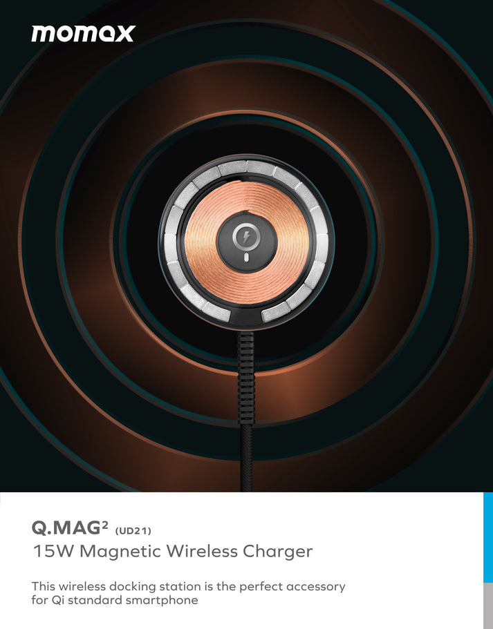 Q.Mag Magnetic Wireless Charger UD21