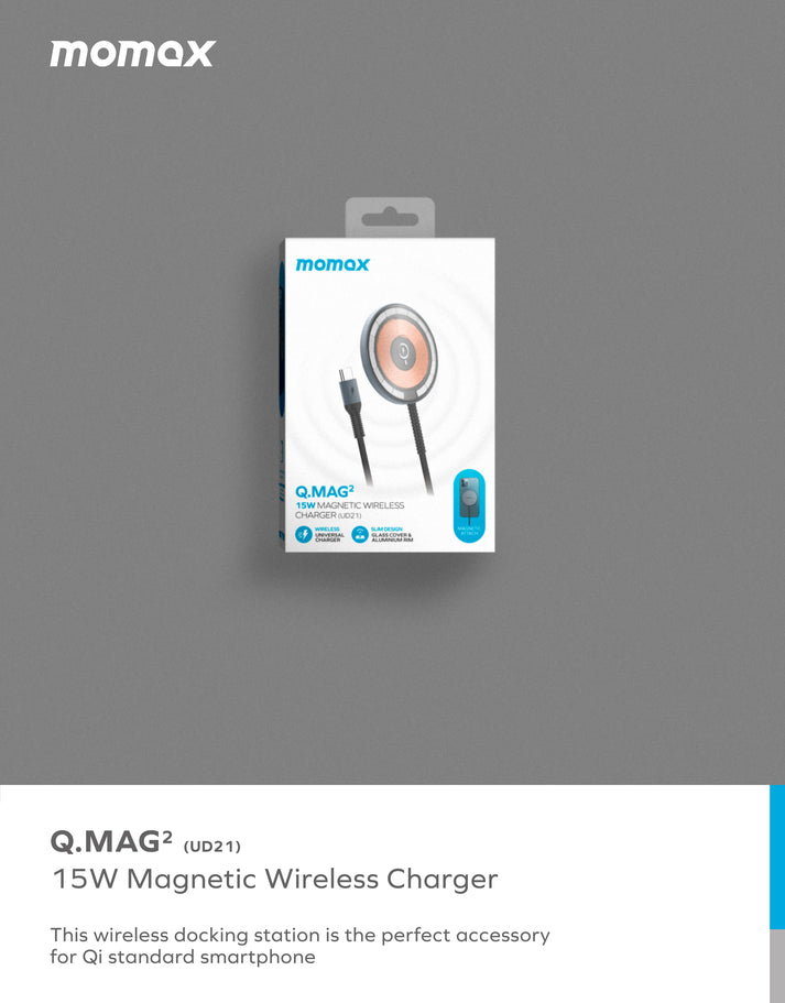 Q.Mag Magnetic Wireless Charger UD21