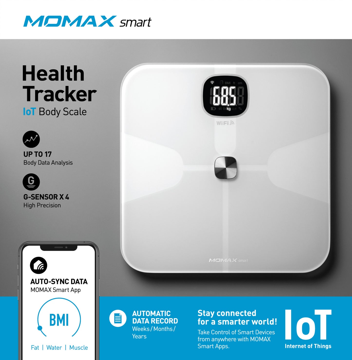 HeaIth Tracker IoT Body Scale EW1