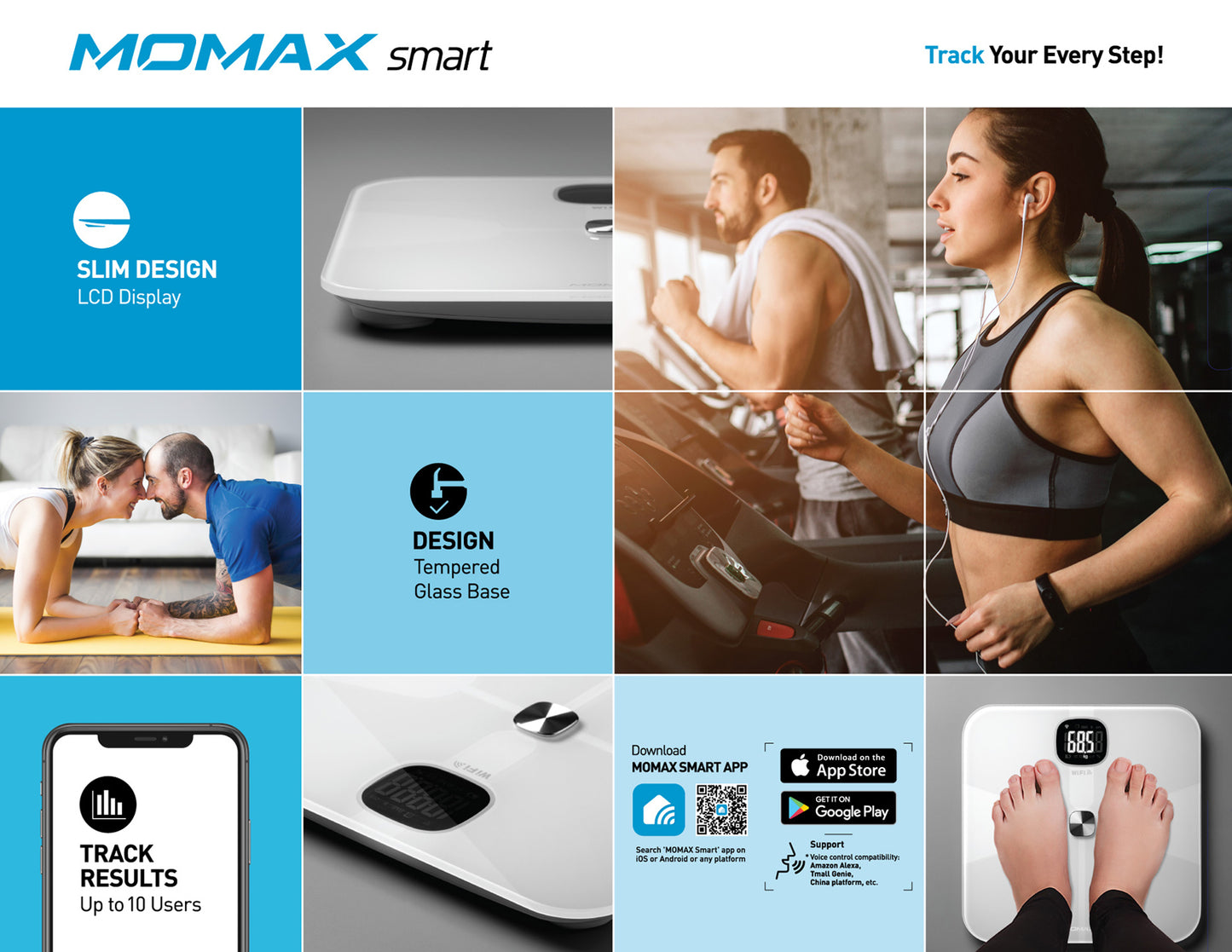 HeaIth Tracker IoT Body Scale EW1