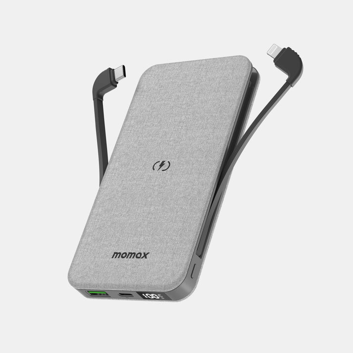 Q.Power TOUCH 2 Wireless Charging Power Bank 10000mAh IP112MFI